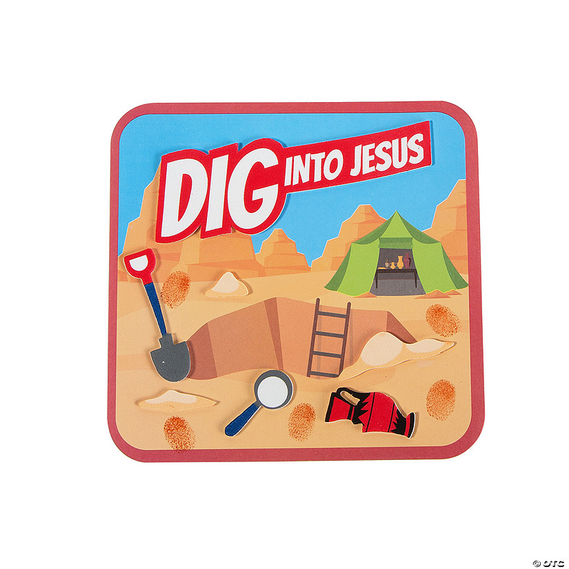 Dig VBS Thumbprint Magnet Craft Kit - Makes 12 Image