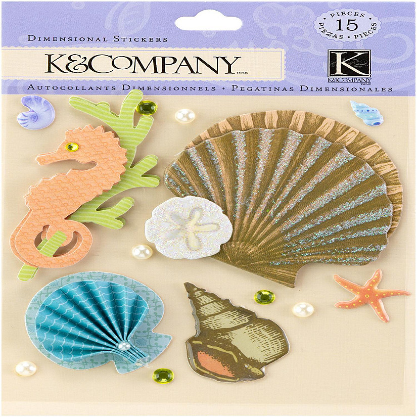Dimensional Stickers-Sea Life Image