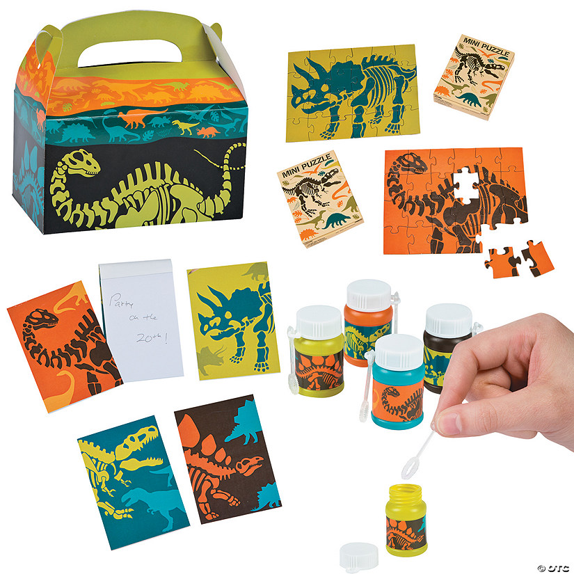 Dino Dig Party Favor Kit for 12 Image