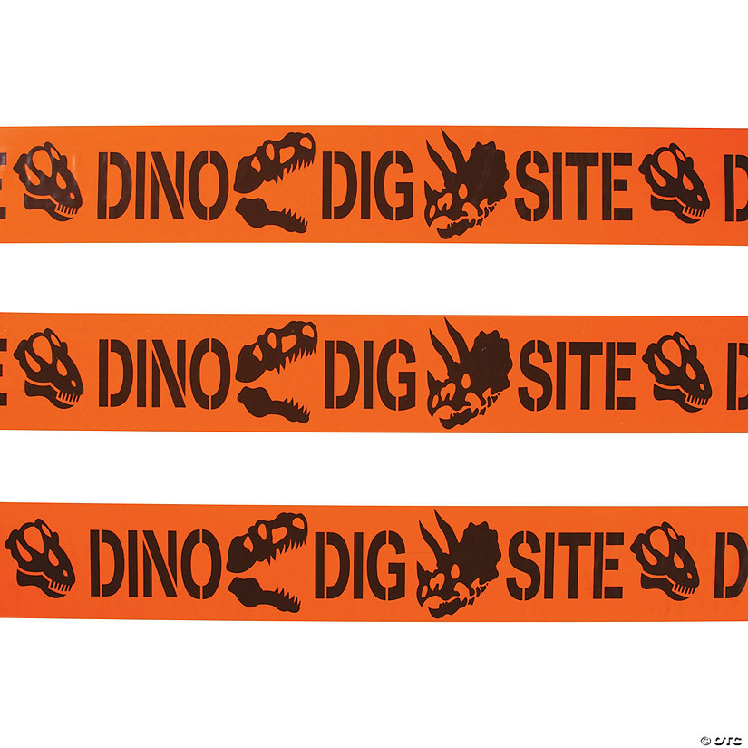 Dino Dig Plastic Streamer Image