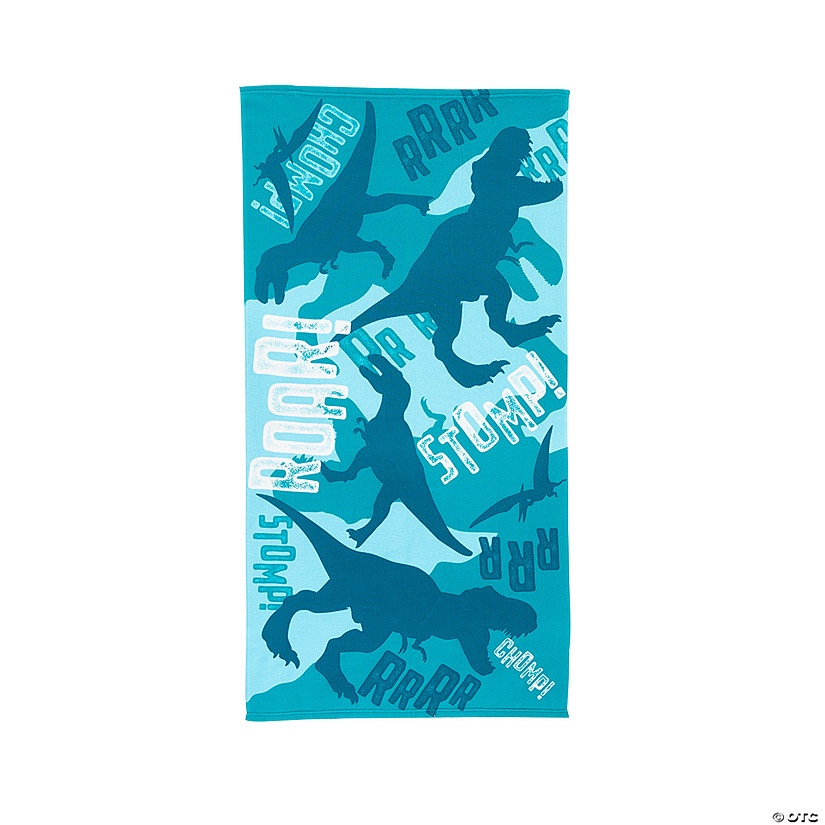 Dinosaur Beach Towel Image