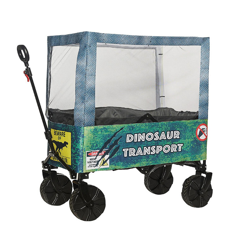 Dinosaur Cage Wagon Cover Halloween Accessory Image