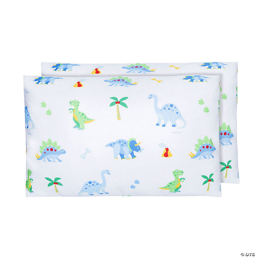 Dinosaur Land Microfiber Pillowcases - Toddler (2 pk) Image