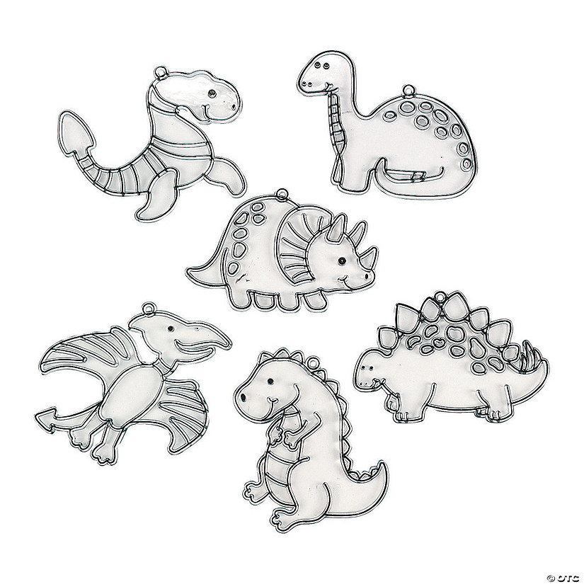 Dinosaur Suncatchers - 24 Pc. Image