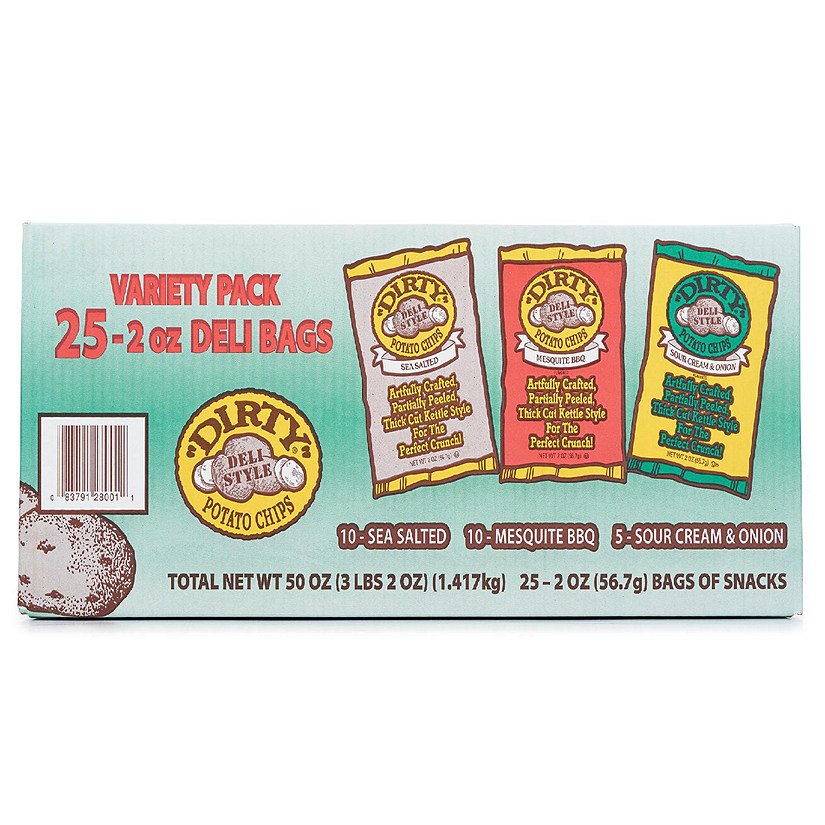 Dirty Kettle Potato Chips 25 Ct