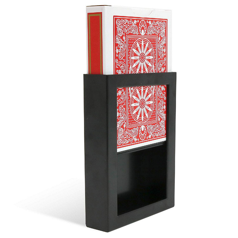 Disappearing Card And Box - Magic Prank Illusion Tricks With Card Box and Cards - 1 Set Image