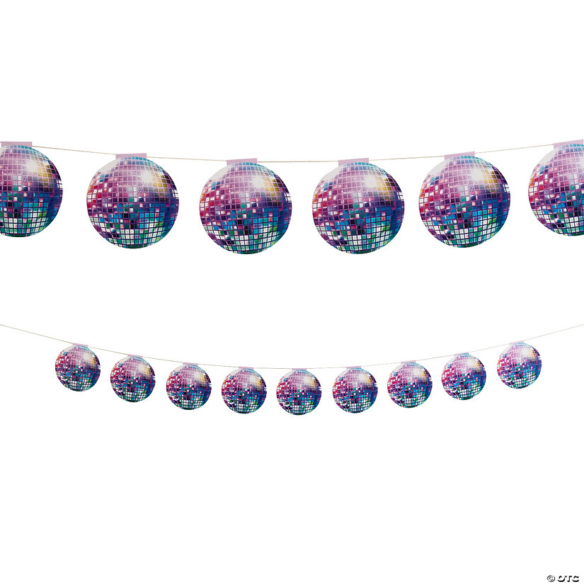 Disco Ball Garland Oriental Trading
