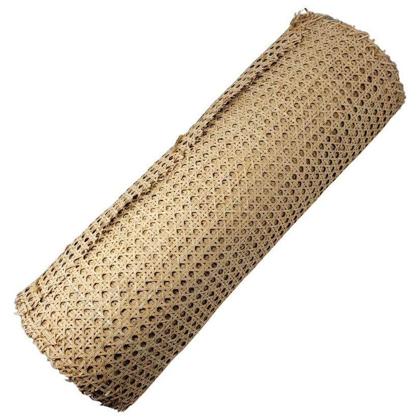 Discount Trends 18" Wide Natural Rattan Webbing Roll 18" x 24" Image