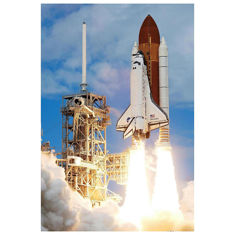 Discovery Launch NASA Space Shuttle 1000 Piece Jigsaw Puzzle Image