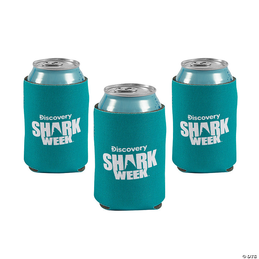 Discovery Shark Week&amp;#8482; Can Sleeves &amp;#8211; 12 Pc. Image