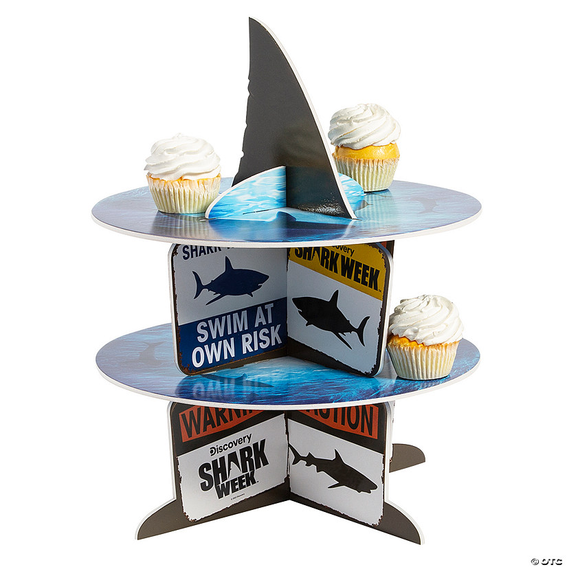 Discovery Shark Week&amp;#8482; Cupcake Stand Image