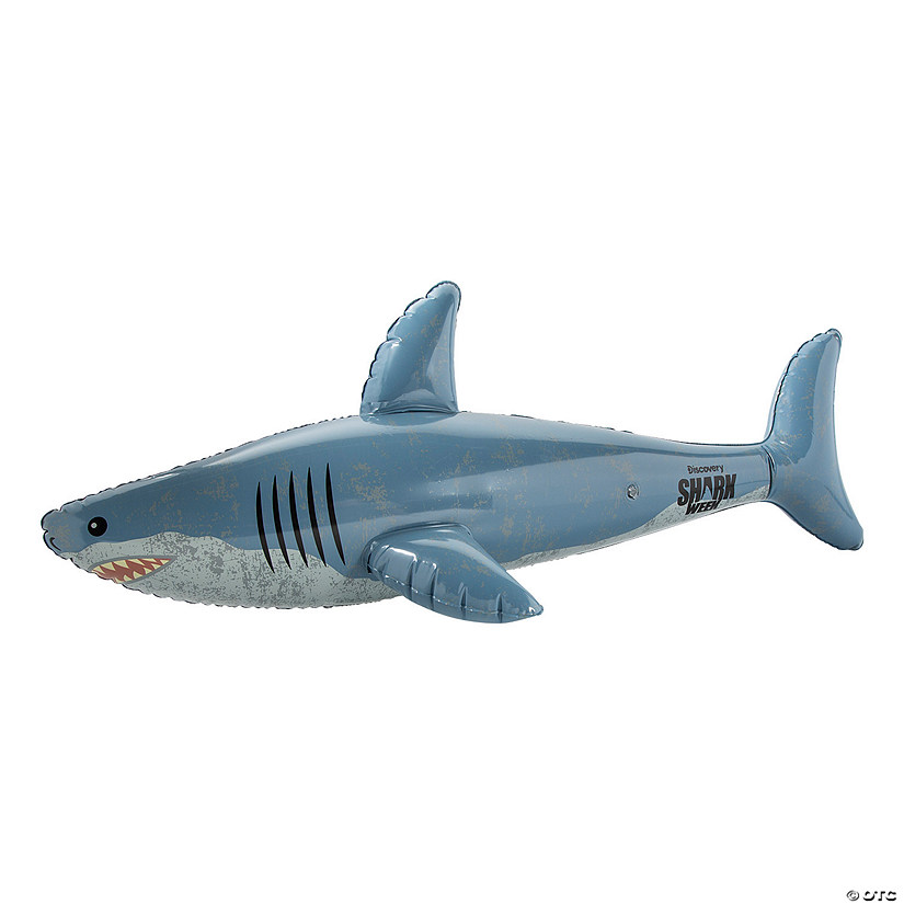 Discovery Shark Week&#8482; Inflatable Great White Shark Image