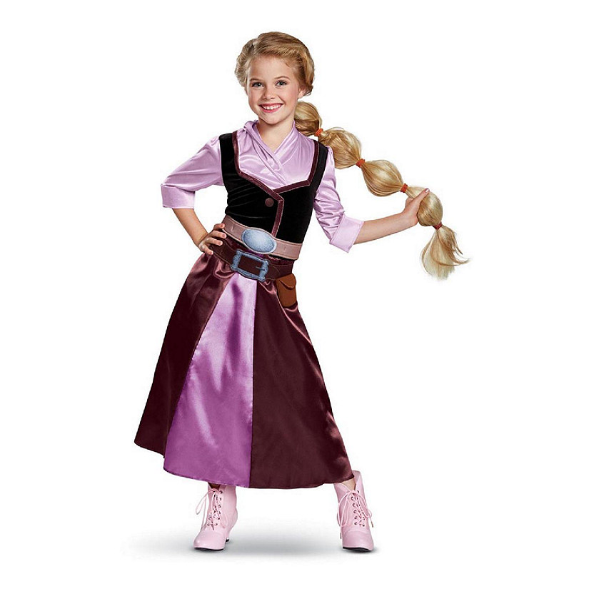 Disguise Rapunzel Season 2 Classic Child Costume, Purple, (Size 4-6x) Image
