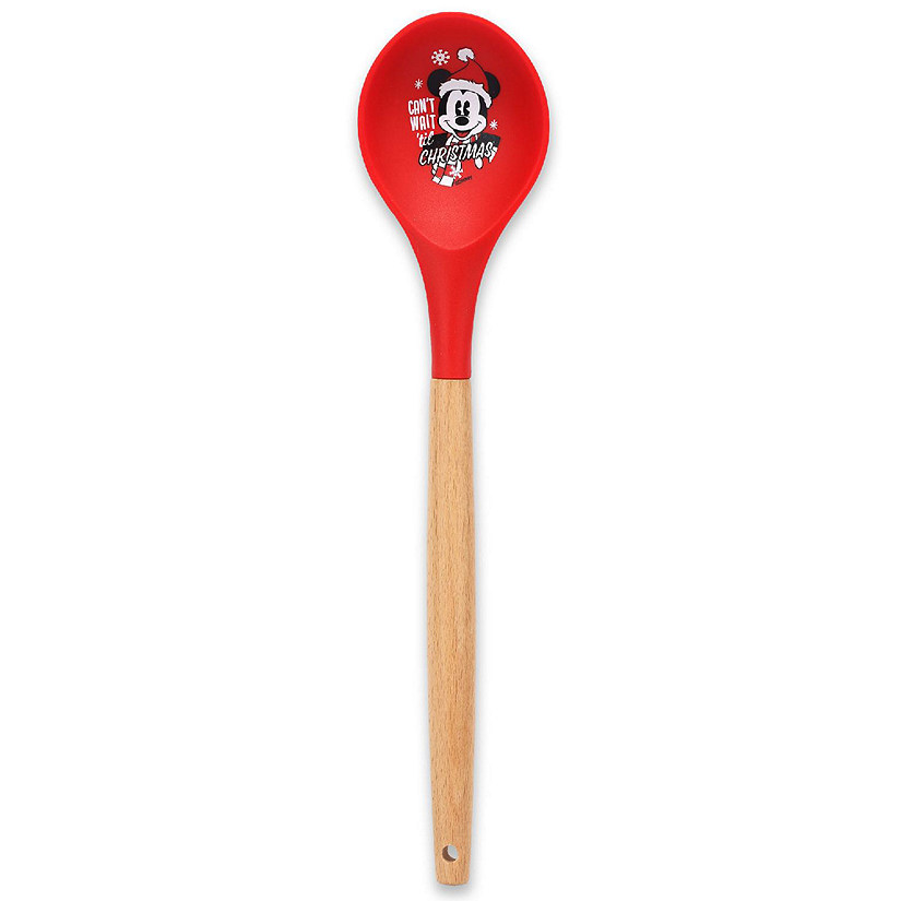 Disney 1x2 Disney Mickey Mouse Can't Wait for Christmas Silicone Spoon Image