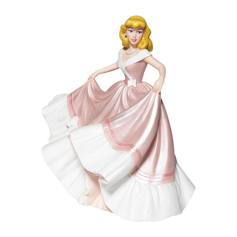 Disney Couture de Force Cinderella in Pink Dress Figurine 6008704 Image
