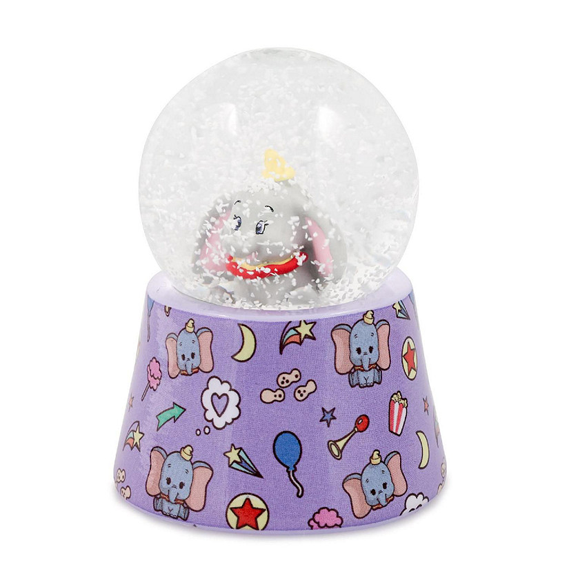 Disney Dumbo 3-Inch Mini Light-Up Snow Globe Image