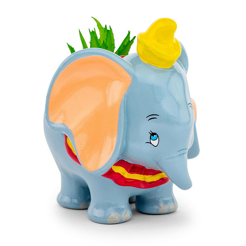 Disney Dumbo 4-Inch Mini Planter With Artificial Succulent Image