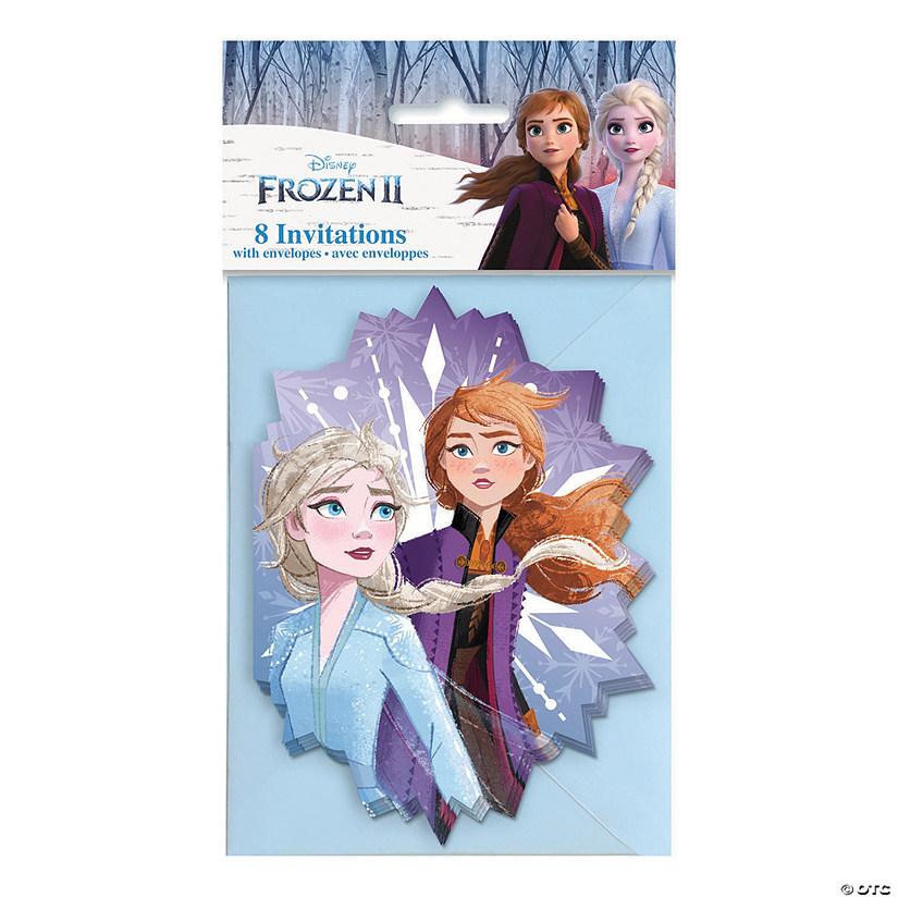 Disney Frozen II Invitations - 8 Pc. Image