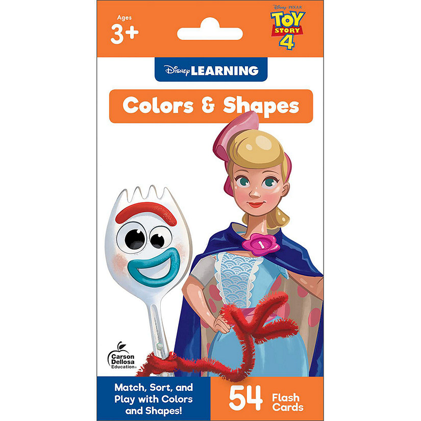 Disney Learning Colors and Shapes Flash Cards Image