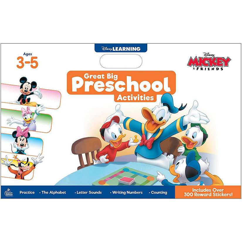 Disney Learning Great Big Preschool Activities Activity Pad Image