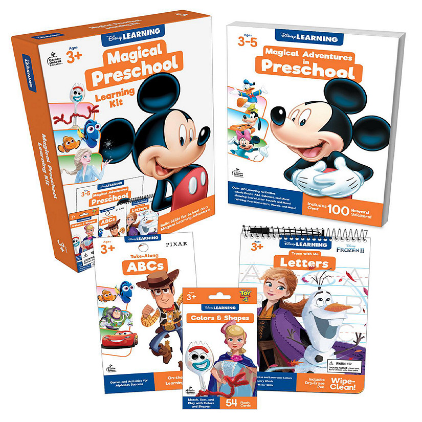 Disney Learning Magical Preschool Learning Kit Learning Kit