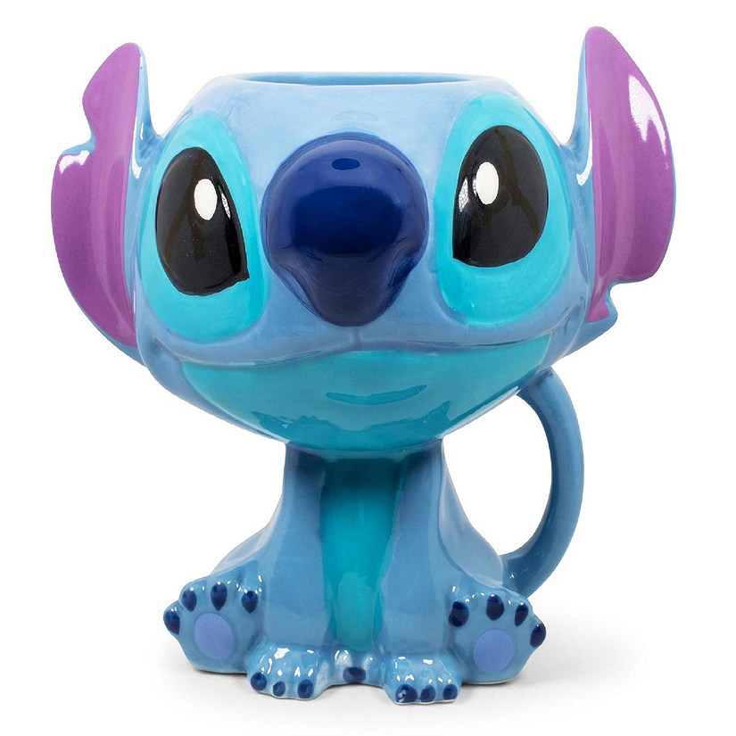 Disney Lilo & Stitch 3D Ceramic Coffee Mug Holds 15 Ounces | Oriental Trading