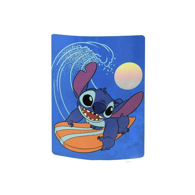 Disney Lilo and Stitch 45 x 60 Inch Fleece Throw Blanket Image