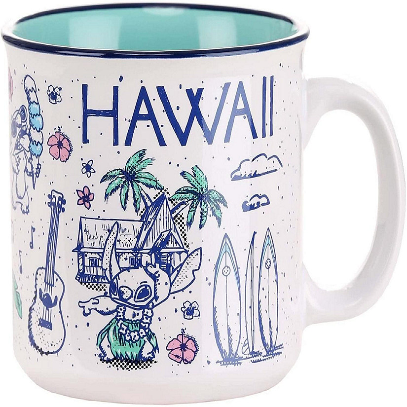 Disney Lilo & Stitch Hawaii Camper Mug  Holds 20 Ounces Image