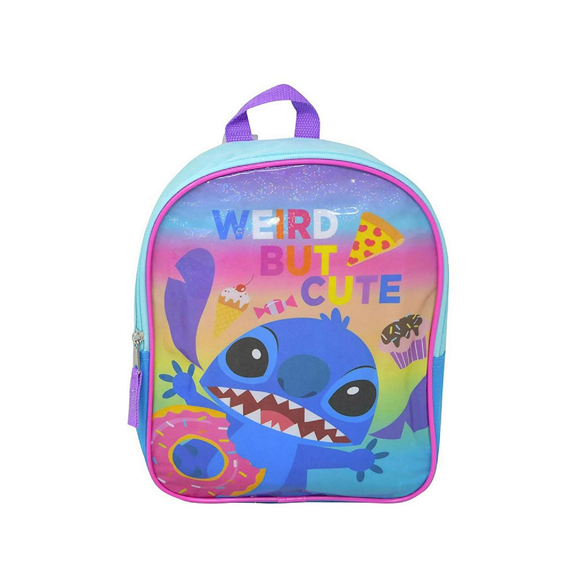 Disney Lilo and Stitch Weird But Cute 11 Inch Mini Backpack Image