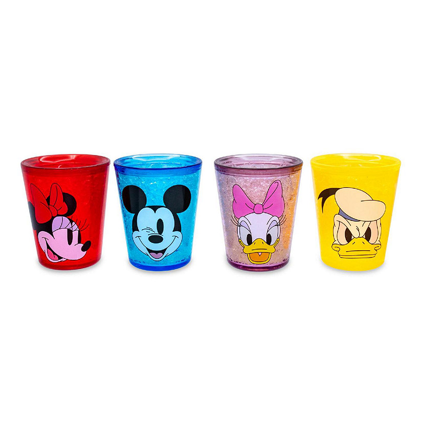 Disney Mickey Mouse and Friends Faces 1.5-Ounce Freeze Gel Mini Cups  Set of 4 Image