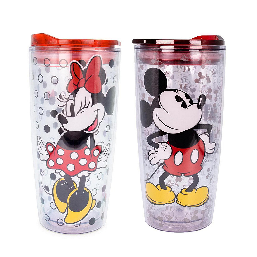 Disney Minnie & Mickey Mouse Tumbler Set Image