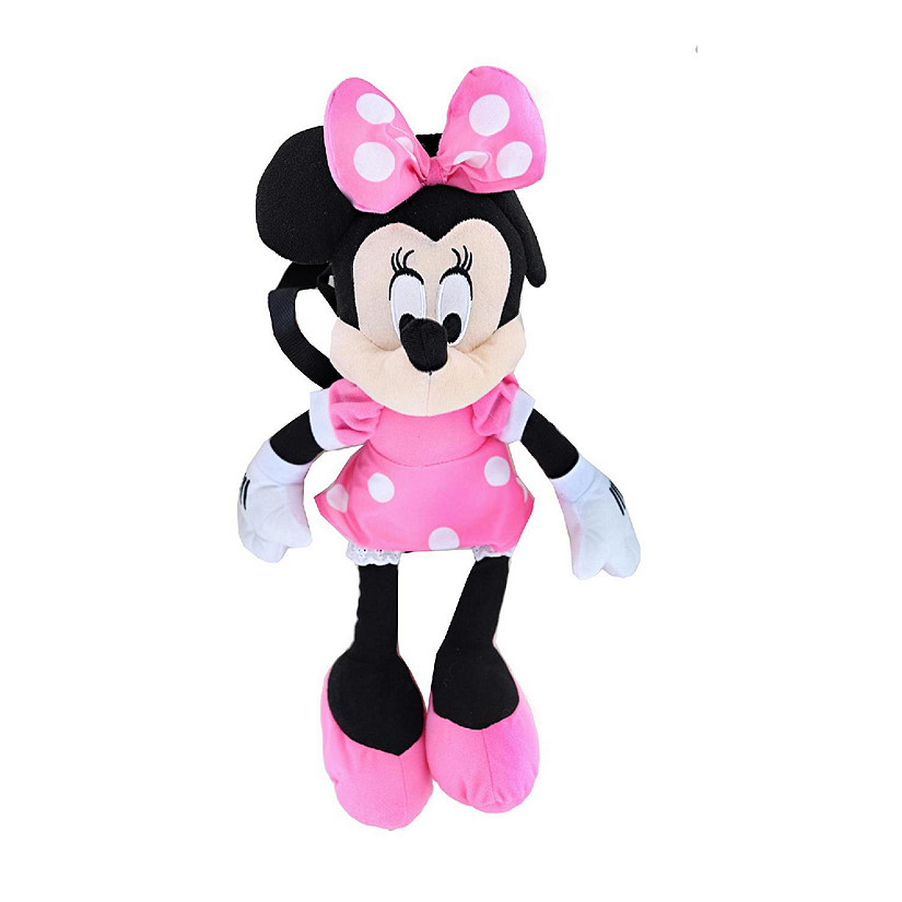 Disney Minnie Mouse 15 Inch Plush Backpack Image