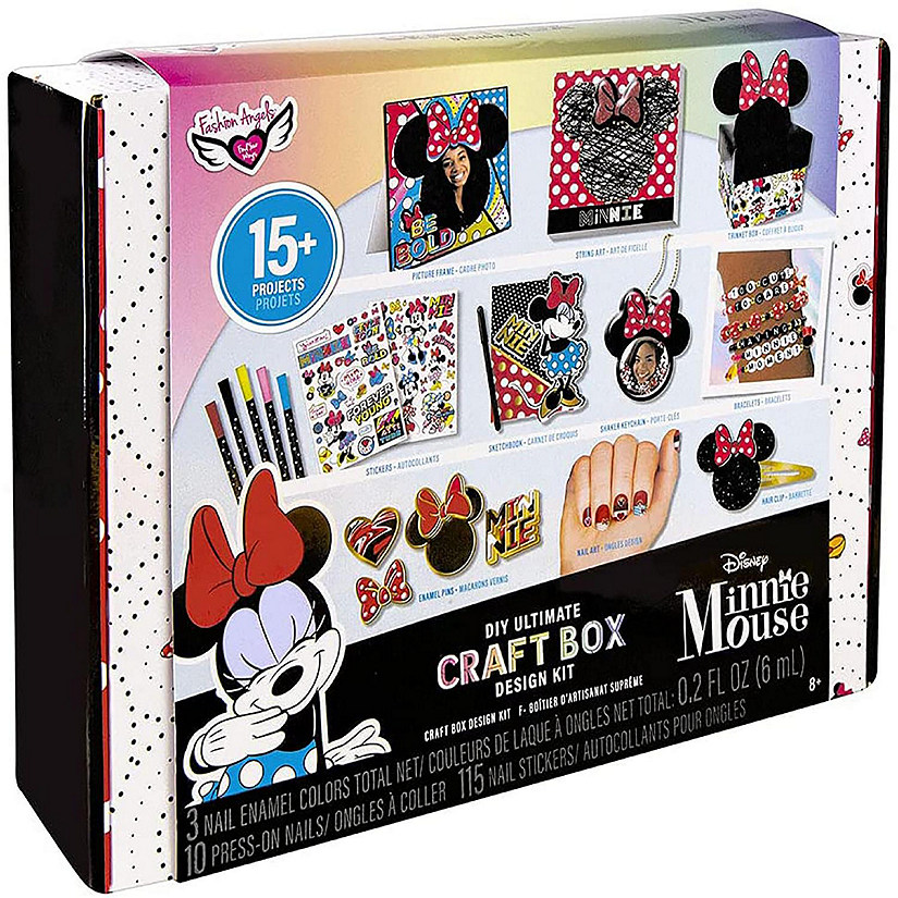 Disney Minnie Mouse Fashion Angels DIY Ultimate Craft Box Image