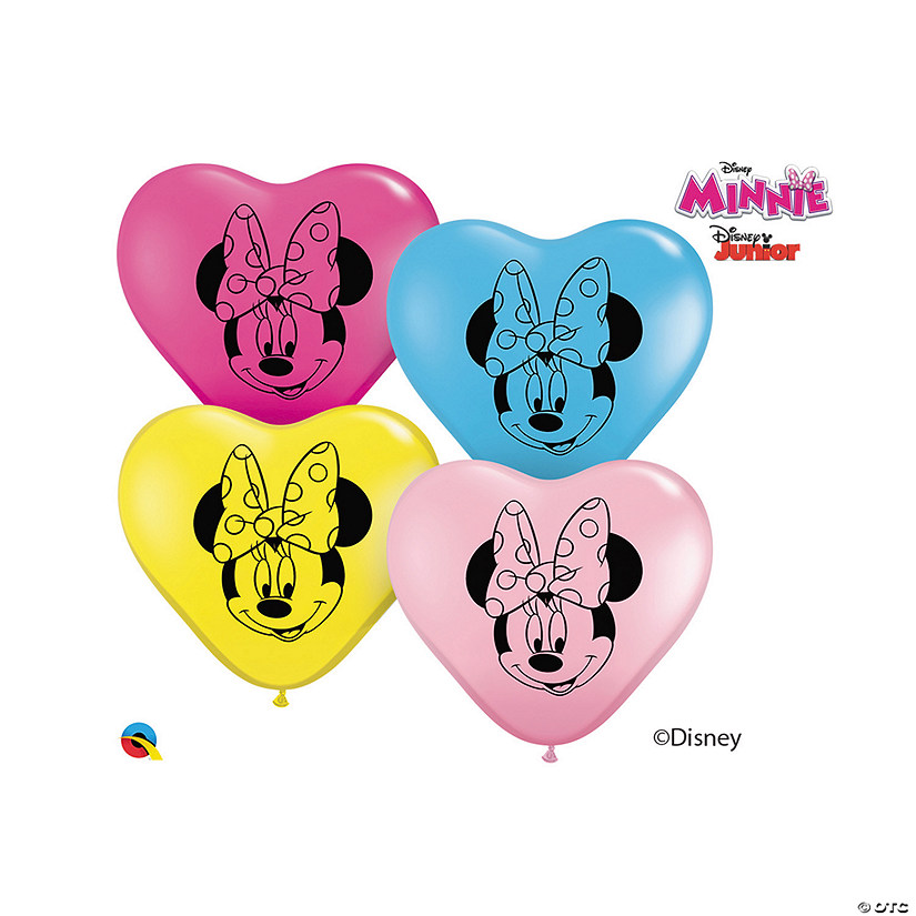 Disney&#174; Minnie Mouse Heart 5" Latex Balloon Assortment Image