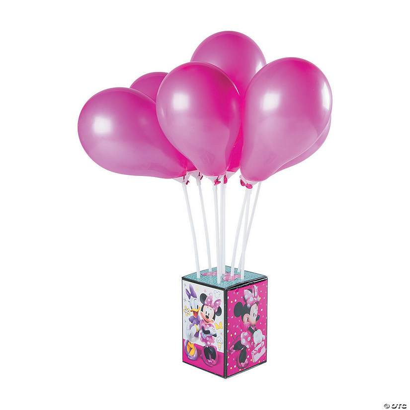 Disney Minnie&#39;s Happy Helpers Balloon Centerpiece Image