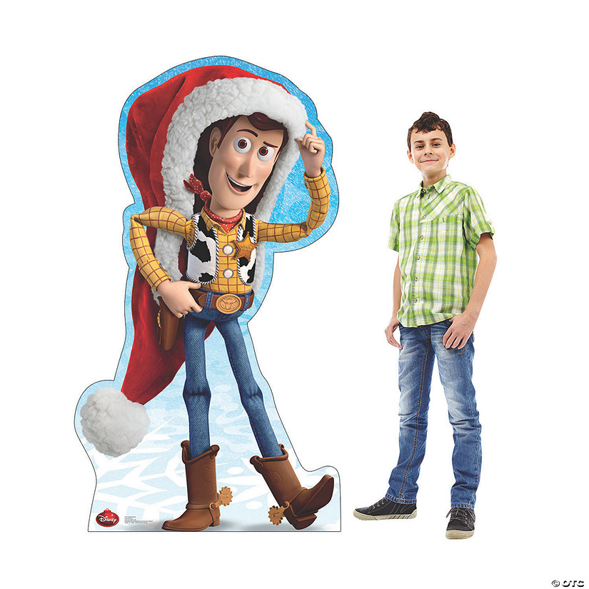 Disney/Pixar&#8217;s Toy Story&#8482; Holiday Woody Life-Size Cardboard Stand-Up Image