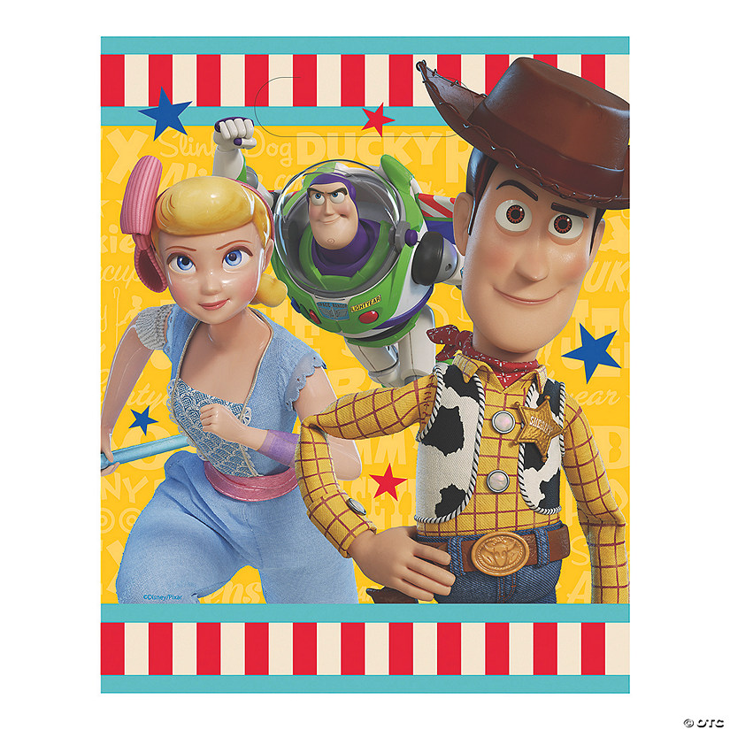 Disney Pixar Toy Story 4&#8482; Plastic Loot Bags - 8 Pc. Image