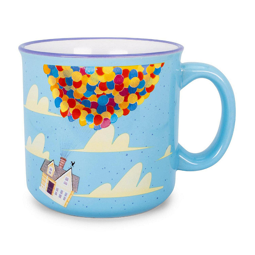 Disney Pixar UP "Adventure Is Out There" Ceramic Camper Mug  Holds 20 Ounces Image