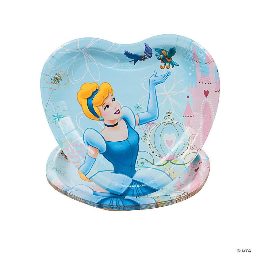 Disney Princess Cinderella Dreamland Dessert Plates Ct Discontinued