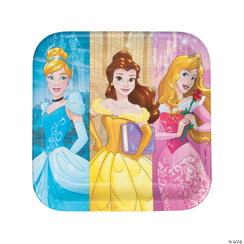 Disney Princess Dream Paper Dinner Plates Discontinued