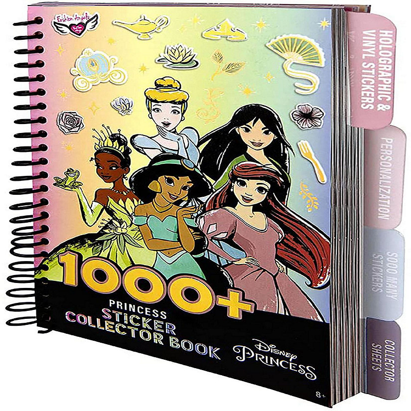Disney Princess Fashion Angels 1000+ Collectible Stickers Book Image