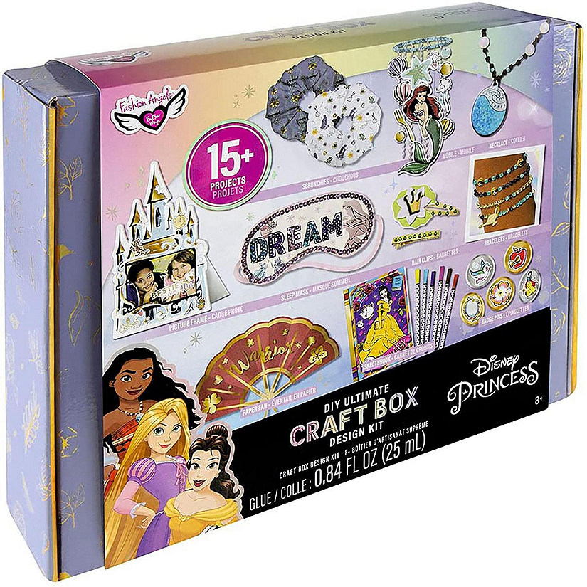 Disney Princess Fashion Angels DIY Ultimate Craft Box Image