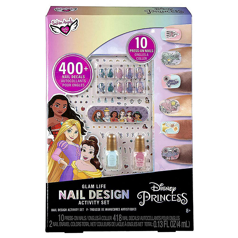 Disney Princess Fashion Angels Nail Design Activity Set Image