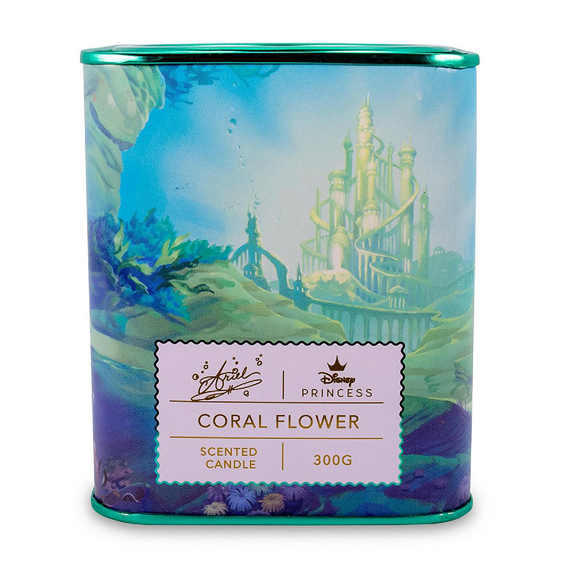 Disney Princess Home Collection 11-Ounce Scented Tea Tin Candle  Ariel Image
