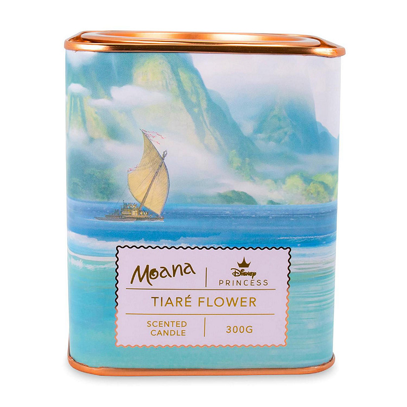 Disney Princess Home Collection 11-Ounce Scented Tea Tin Candle  Moana Image