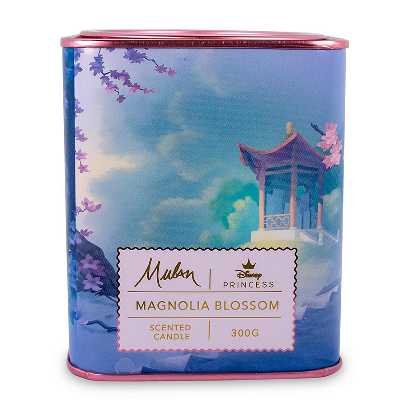 Disney Princess Home Collection 11-Ounce Scented Tea Tin Candle  Mulan Image
