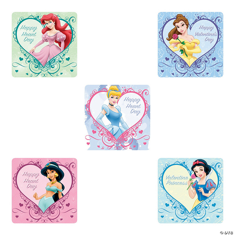 disney princess valentine stickers discontinued