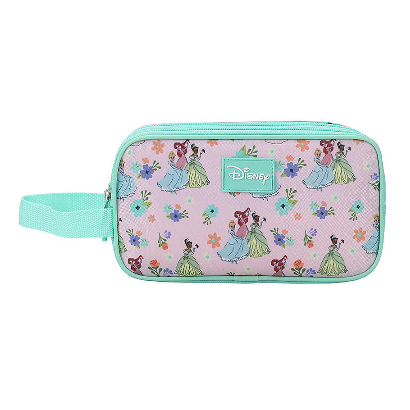 Disney Princesses Dual-Compartment Utility Case With Webbing Pull Handle Image