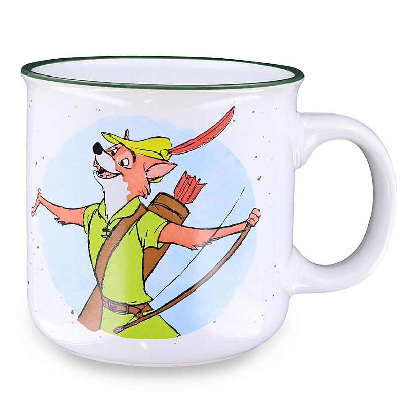 Disney Robin Hood Ceramic Camper Mug  Holds 20 Ounces Image