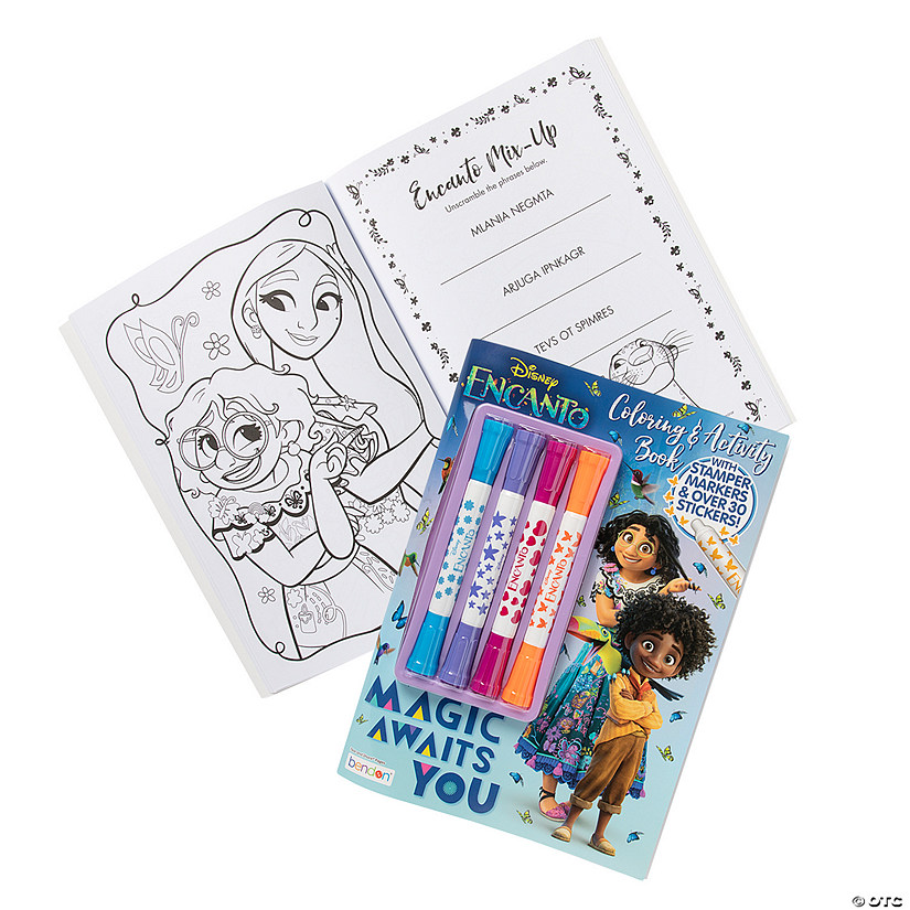 Disney&#8217;s Encanto Activity Book with Stamper Markers & Stickers Image